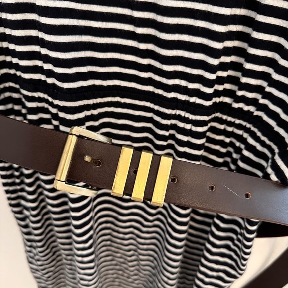 Michael Kors striped dress with belt - Picture 5 of 8